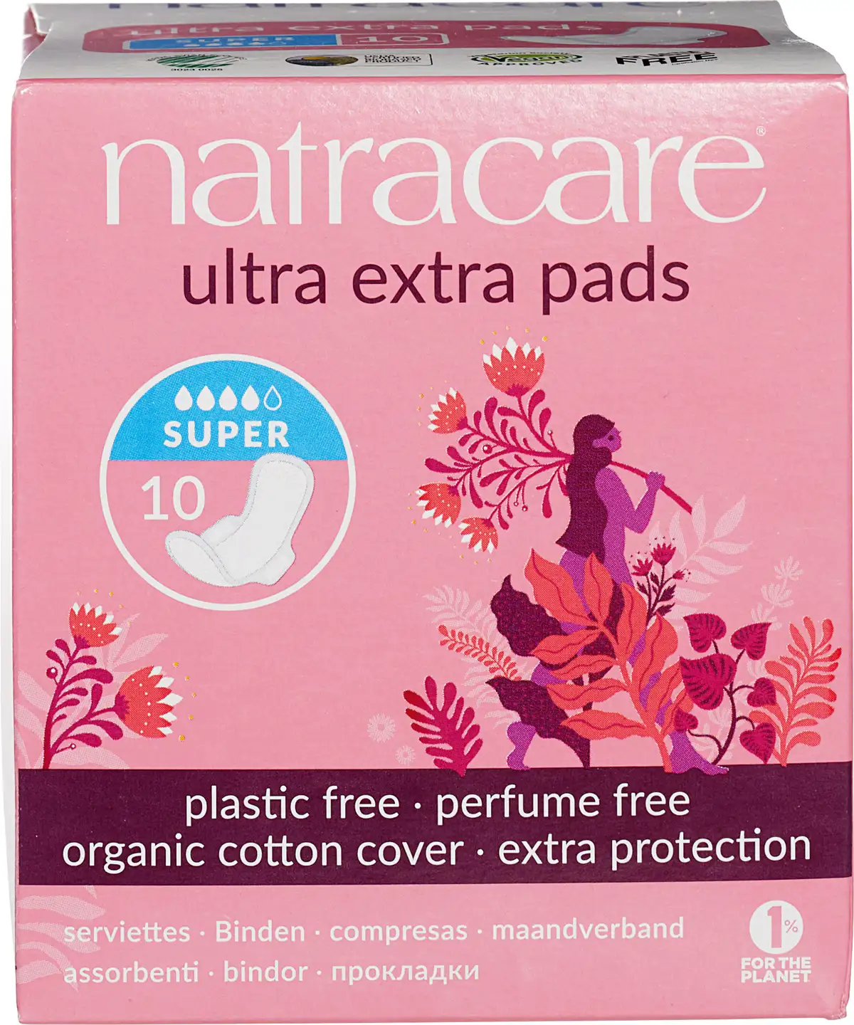 Maandverband ultra extra super met vleugels
