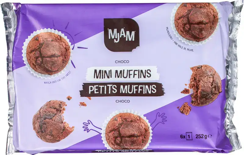 Mini chocolademuffins 252 g