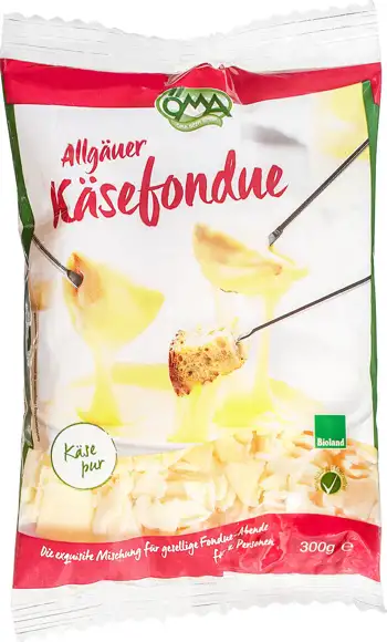 Allgäuer kaasfondue snippers 48+ 300 g