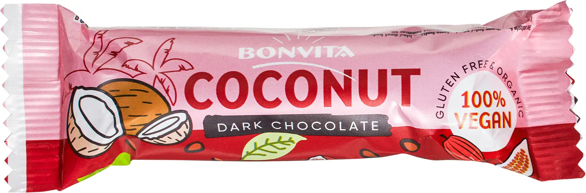 Dark chocolate coconut bar