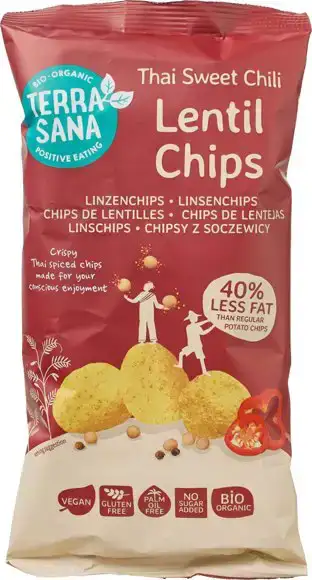 Linzenchips Thai sweet chili 75 g
