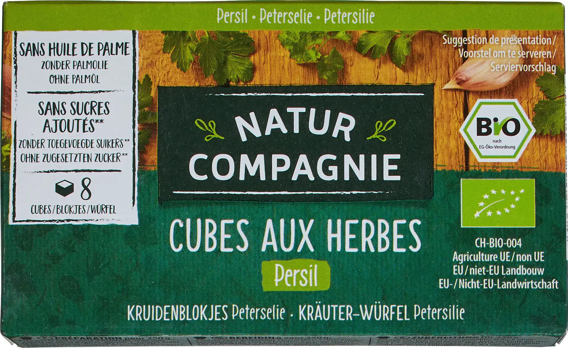 Kruidenbouillonblokjes peterselie