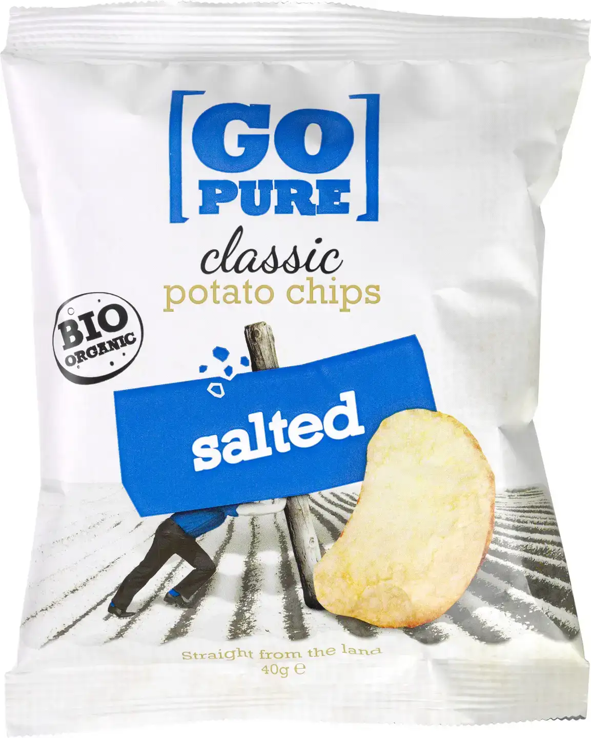 Classic chips gezouten