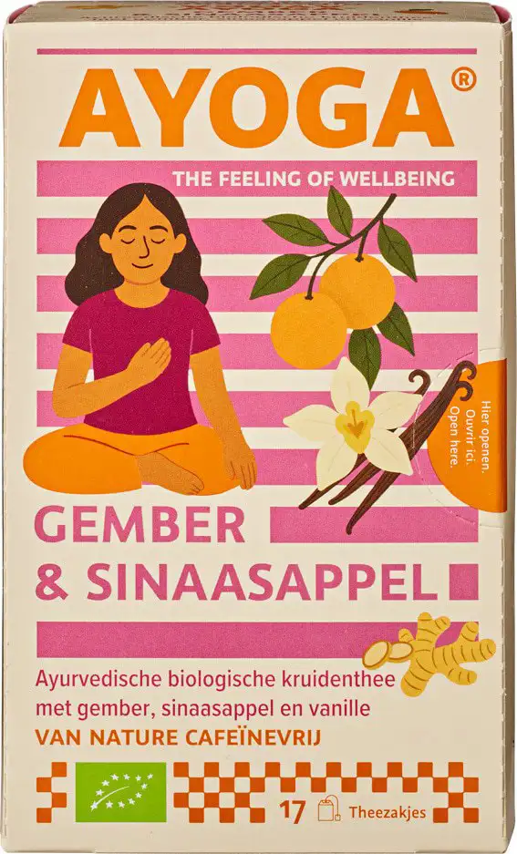 Kruidenthee gember sinaasappel