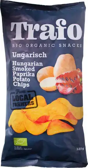 Aardappelchips Hongaarse gerookte paprika 125 g