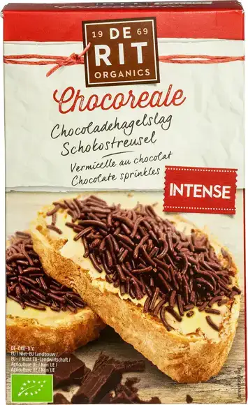 Chocoladehagelslag intens 225 g