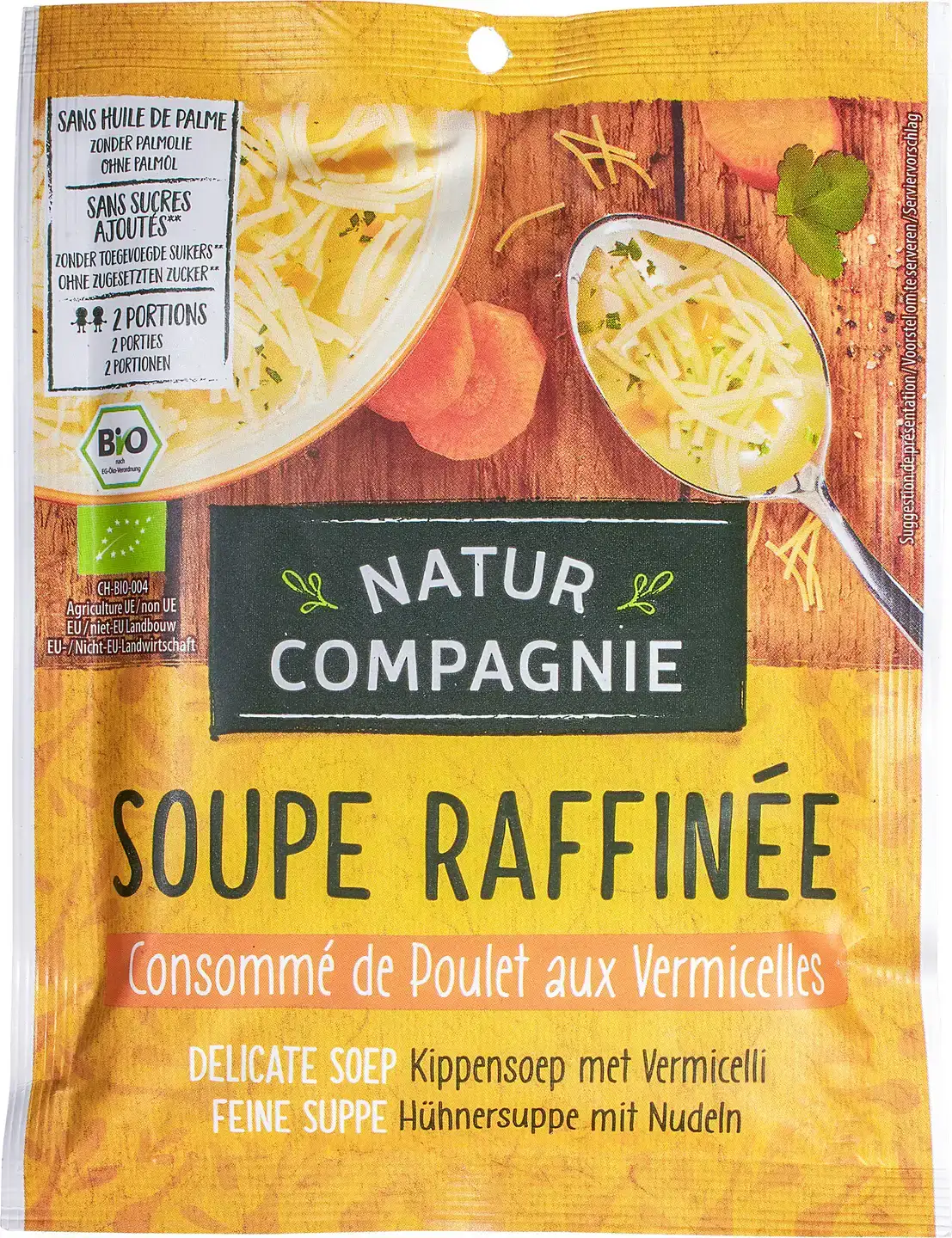 Kippensoep vermicelli instant 2-kops