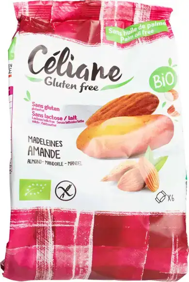 Glutenvrije madeleines 180 g