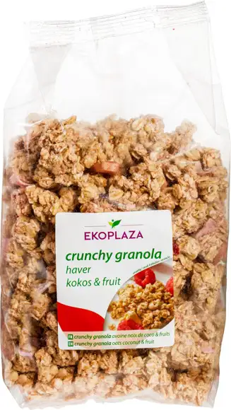 Crunchy granola haver kokos & fruit 500 g