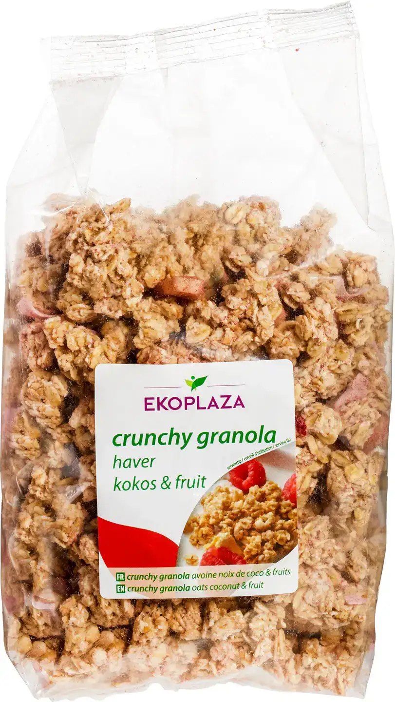 Crunchy granola haver kokos & fruit