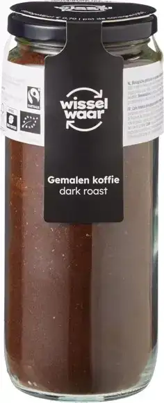Gemalen koffie dark roast 190 g