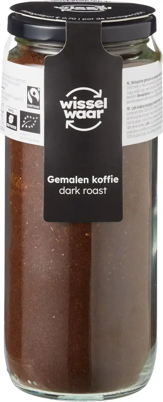 Gemalen koffie dark roast