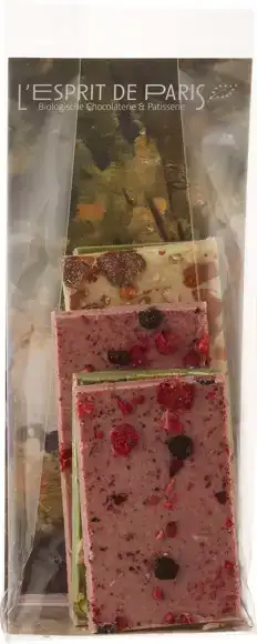 Vrolijke chocoladerepen 125 g