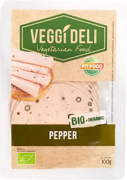 Vegetarisch broodbeleg peper 100 g