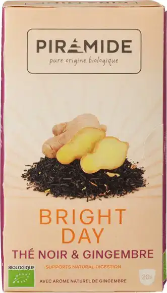 Zwarte thee bright day 45 g
