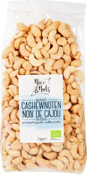 Geroosterde & gezouten cashewnoten 1 kg