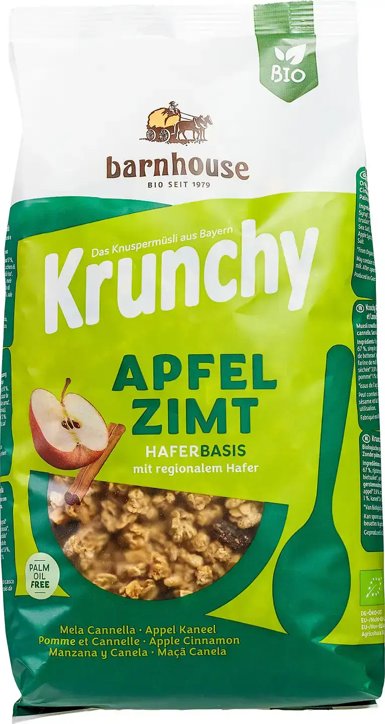 Krunchy muesli appel kaneel