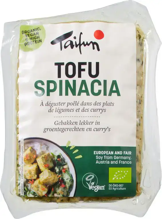 Tofu spinazie