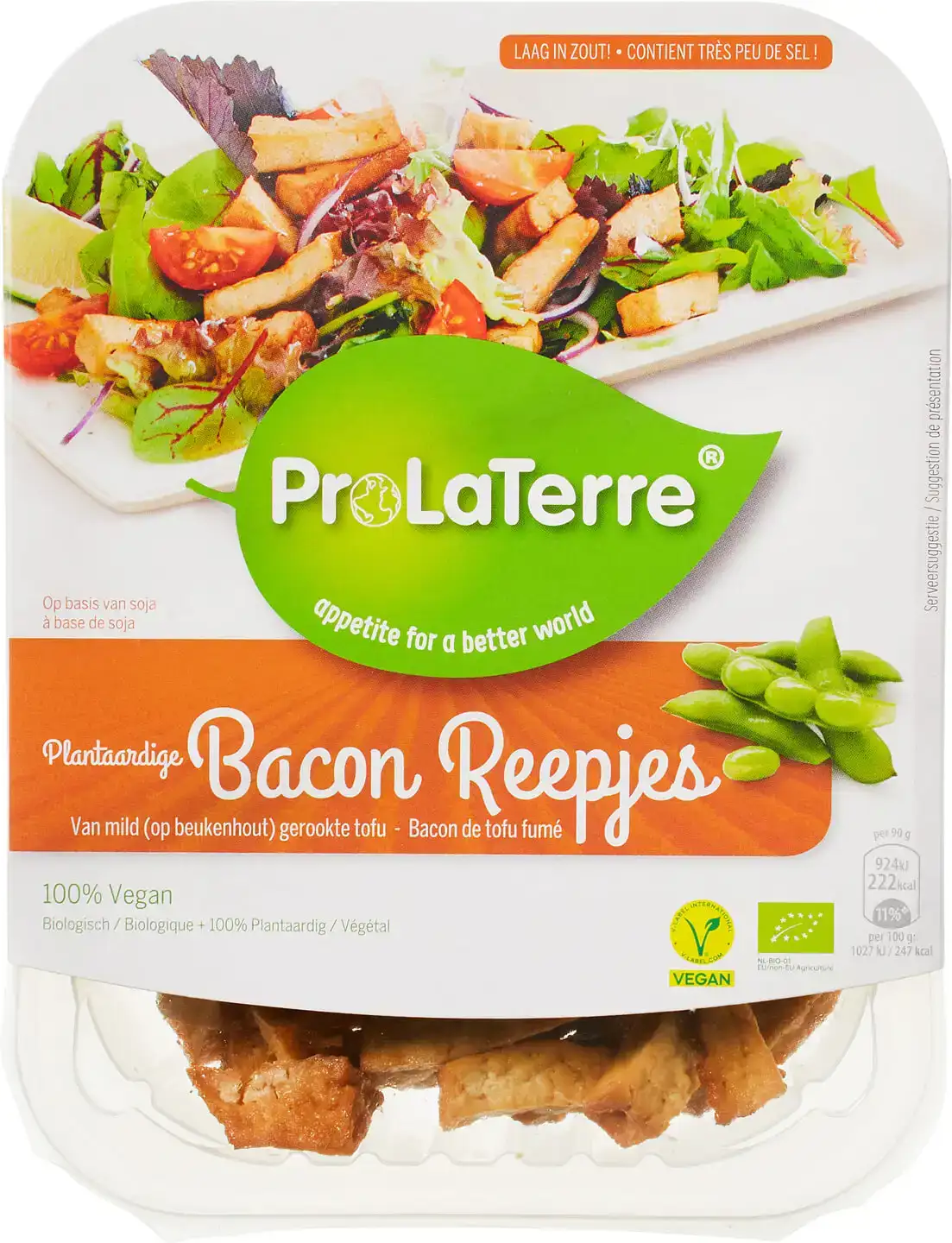Vegan baconreepjes