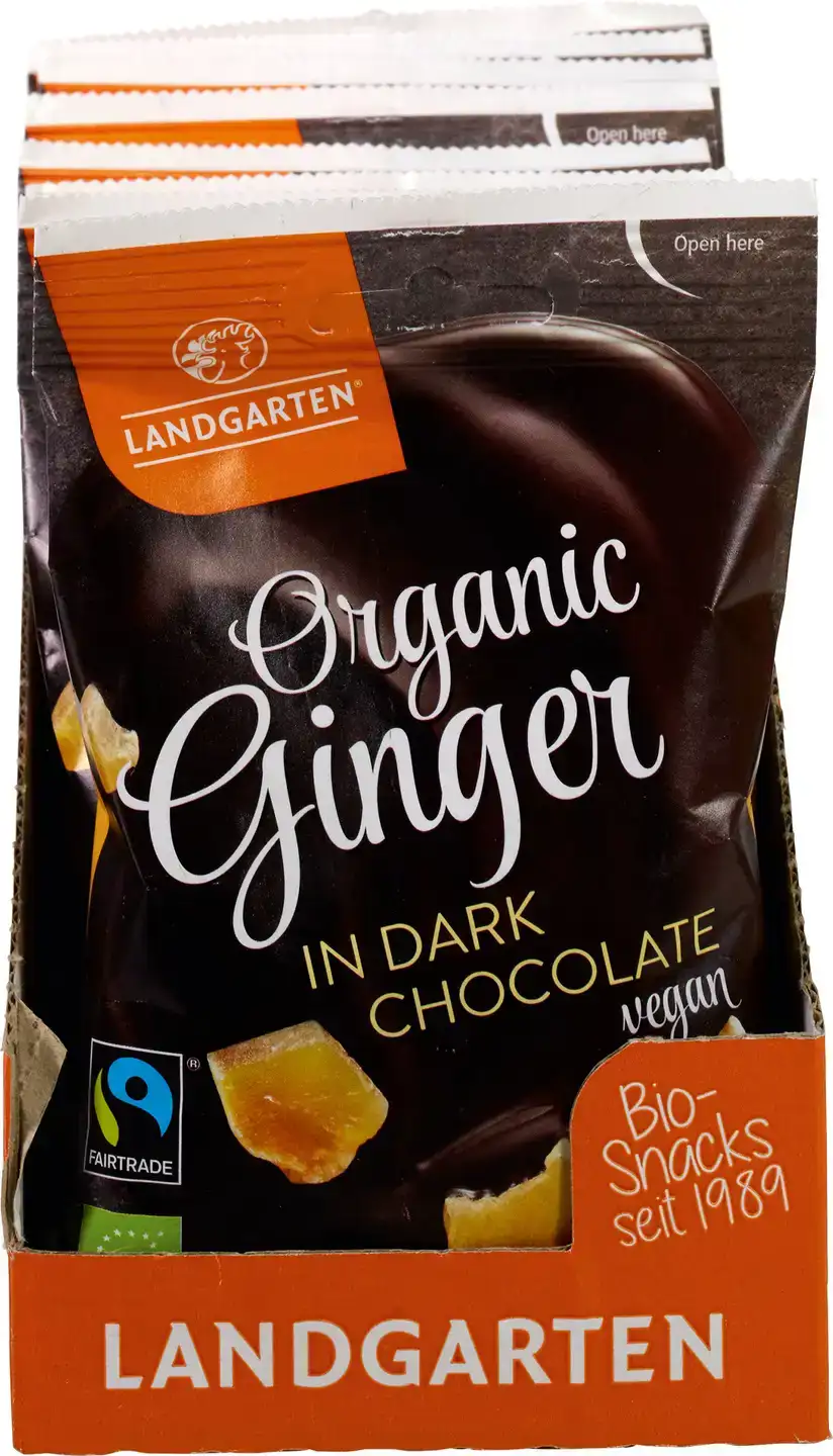 Gember in pure chocolade