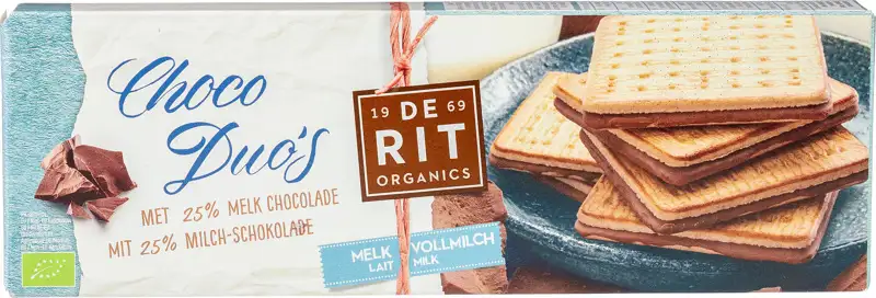 Choco duo's melkchocolade 150 g
