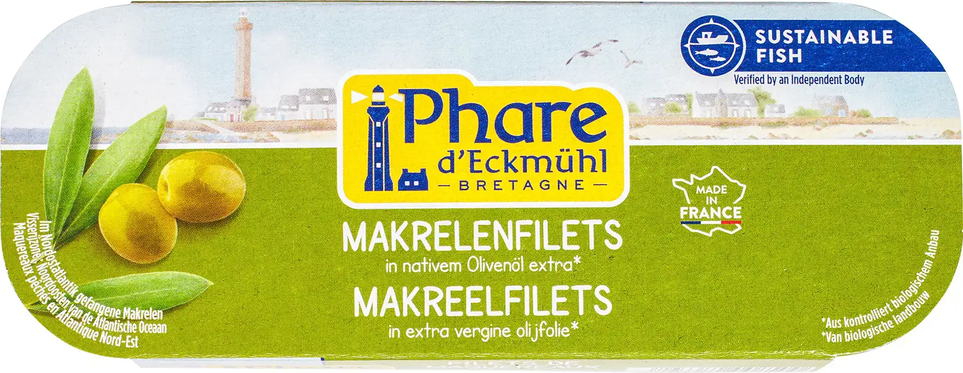 Makreelfilet in olijfolie