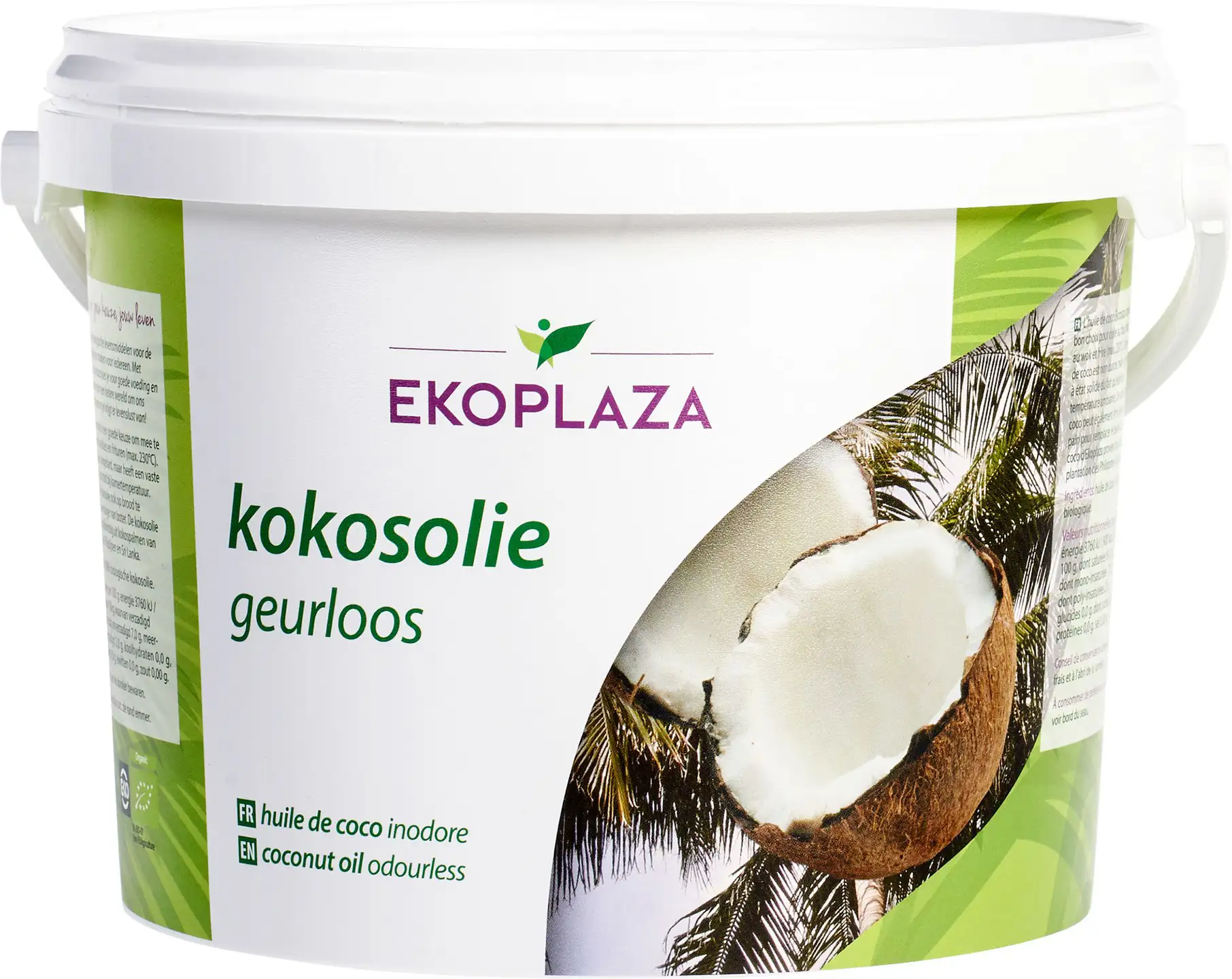 Geurloze kokosolie