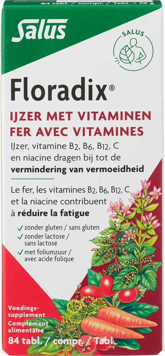 Floradix ijzer-tabletten