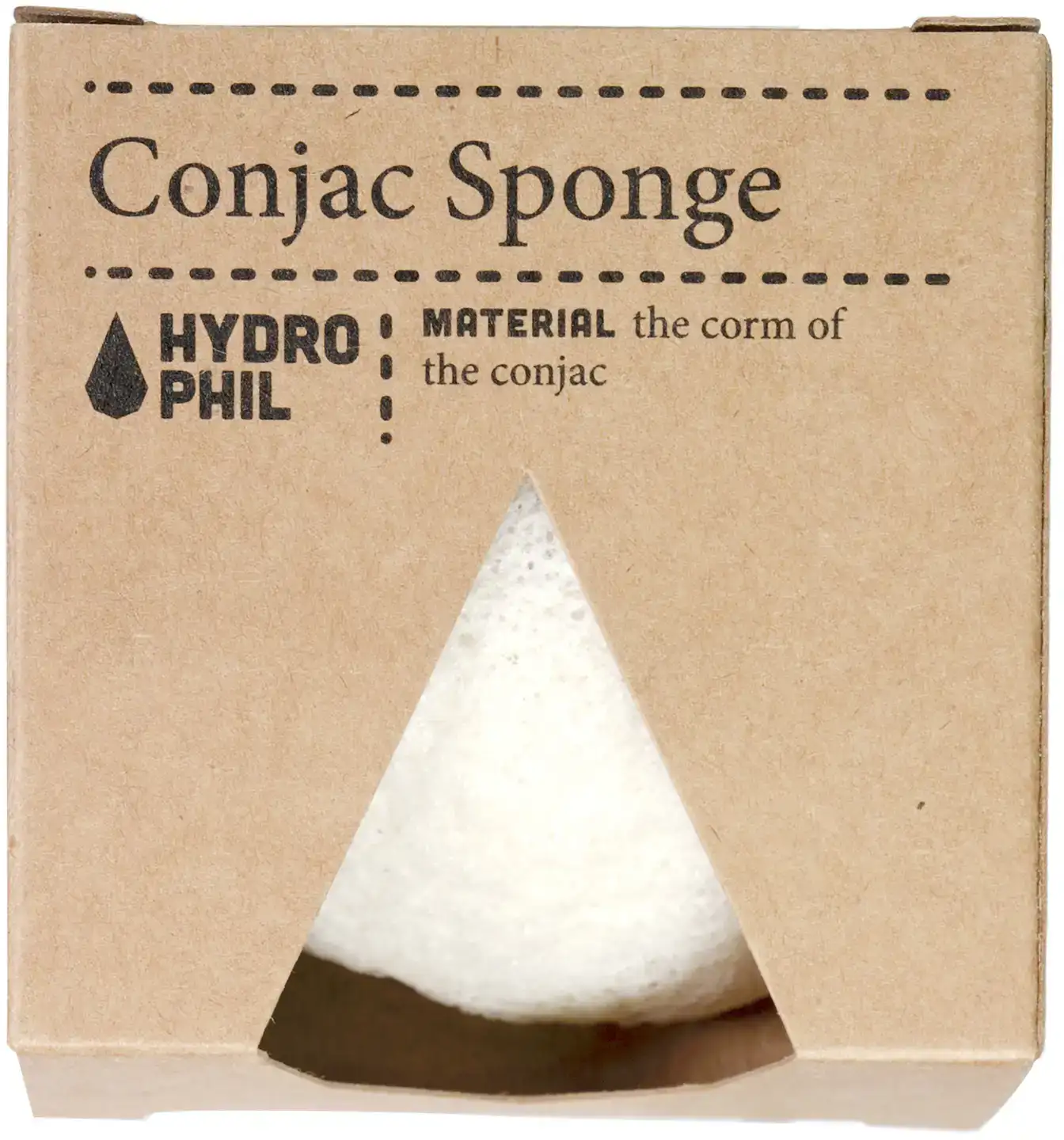 Konjac spons