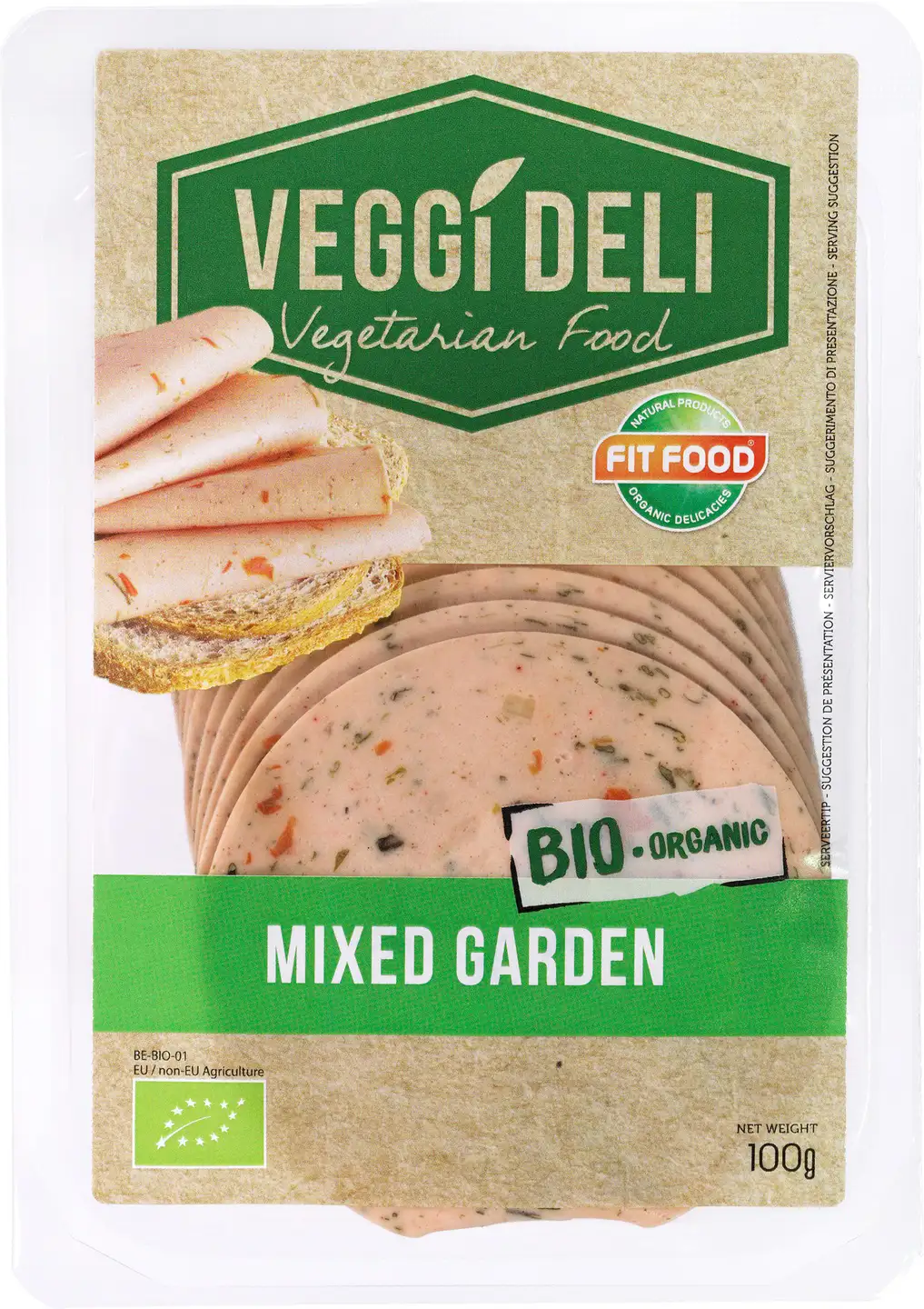 Vegetarisch broodbeleg tuinkruiden