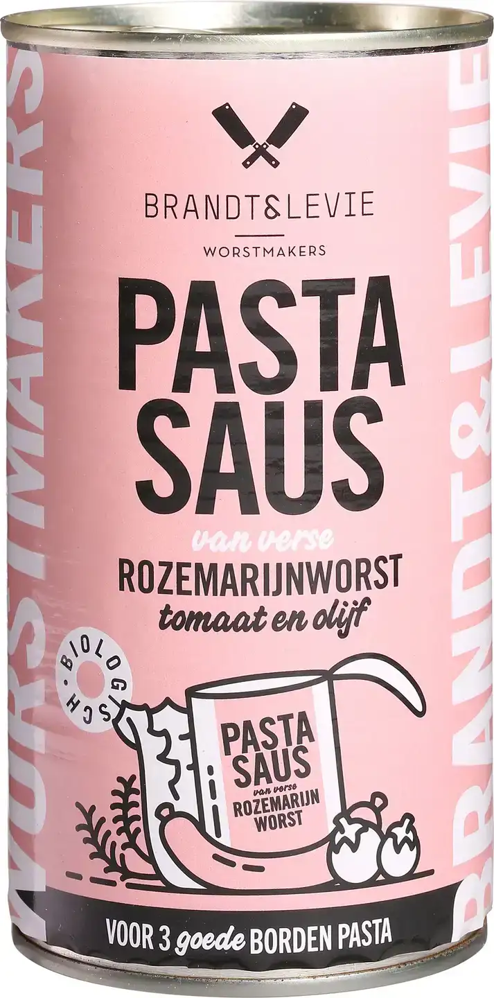 Pastasaus met rozemarijnworst