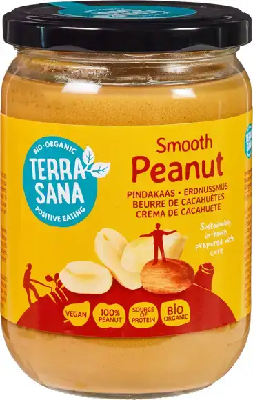 Fijne pindakaas zonder zout 500 g