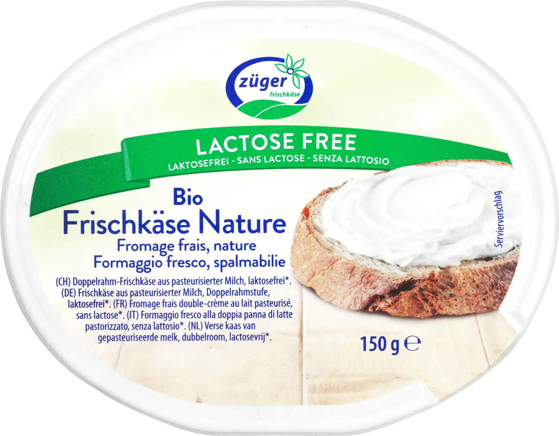 Lactosevrije roomkaas