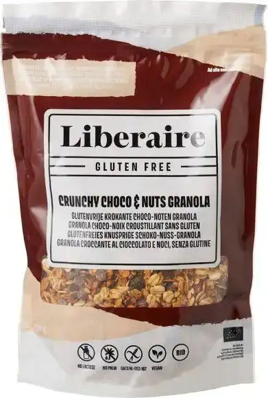Glutenvrije krokante choco & noten granola 330 g