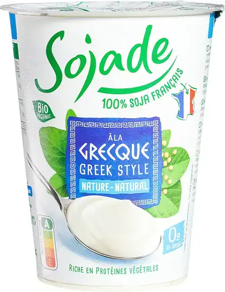 Sojayoghurt Griekse stijl 400 g