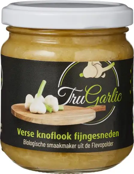 Verse fijngesneden knoflook 200 g