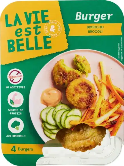 Mini broccoliburgers 180 g