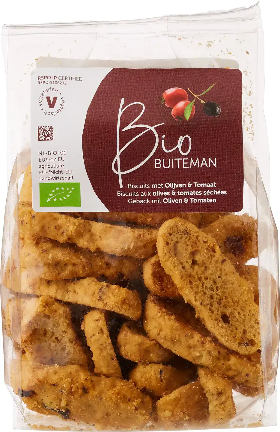 Olijven & tomaat biscuits