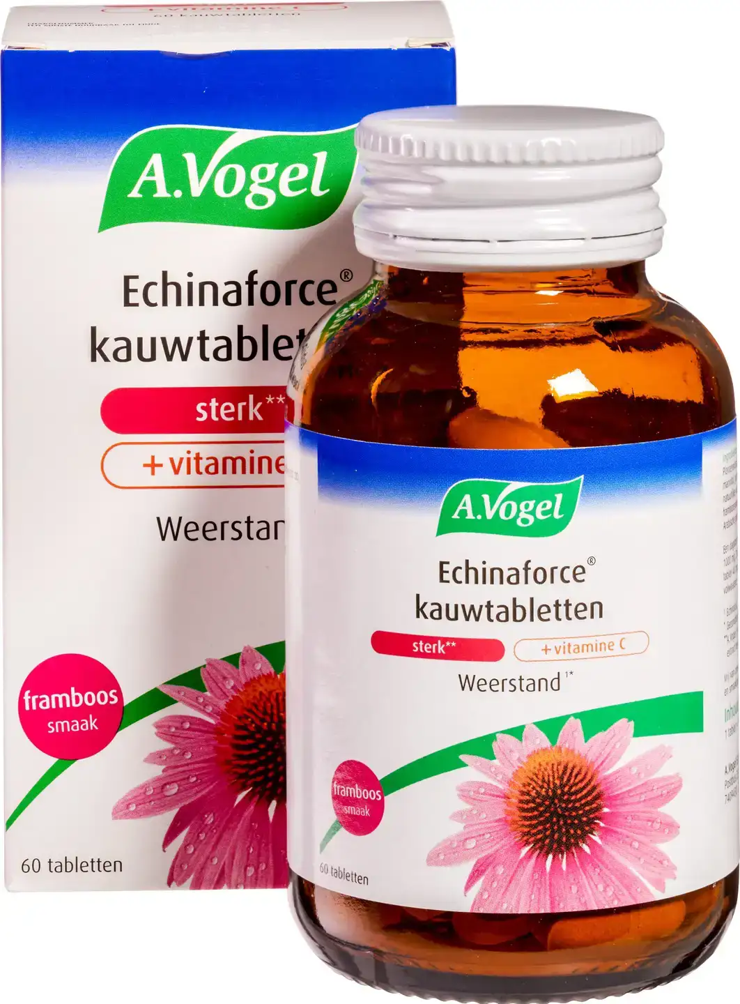 Echinaforce sterk + vitamine C kauwtabletten
