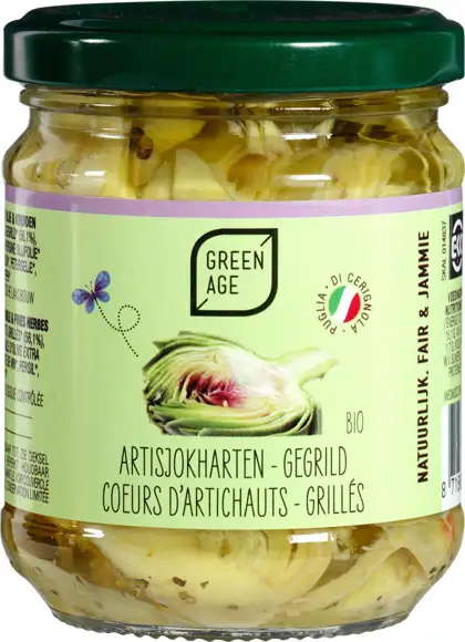 Artisjokharten gegrild 190 g