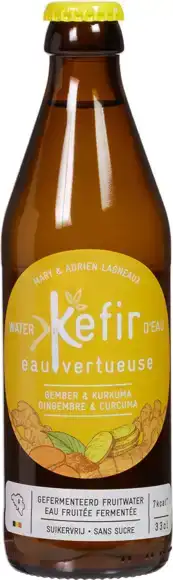 Waterkefir gember kurkuma 330 ml