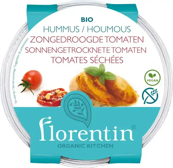 Hummus zongedroogde tomaatjes 170 g