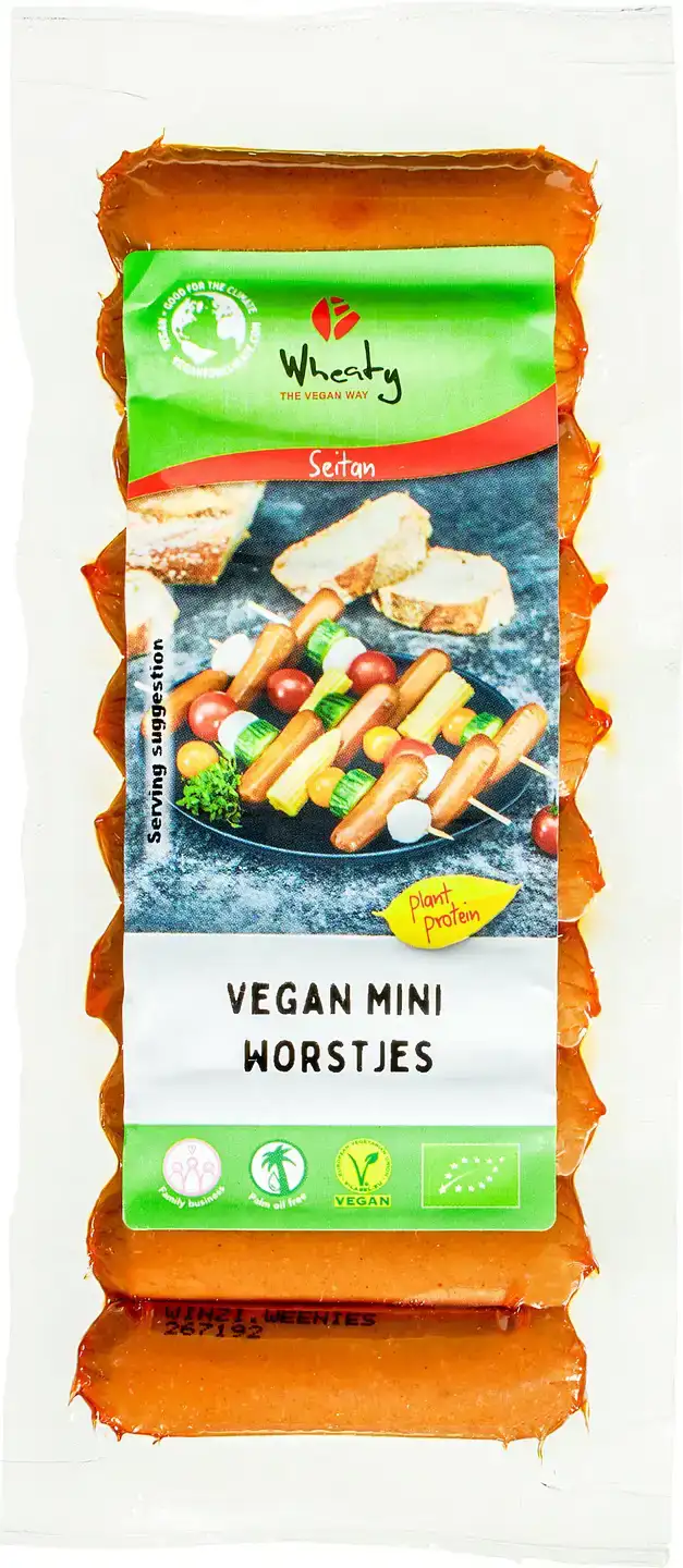 Vegan mini worstjes