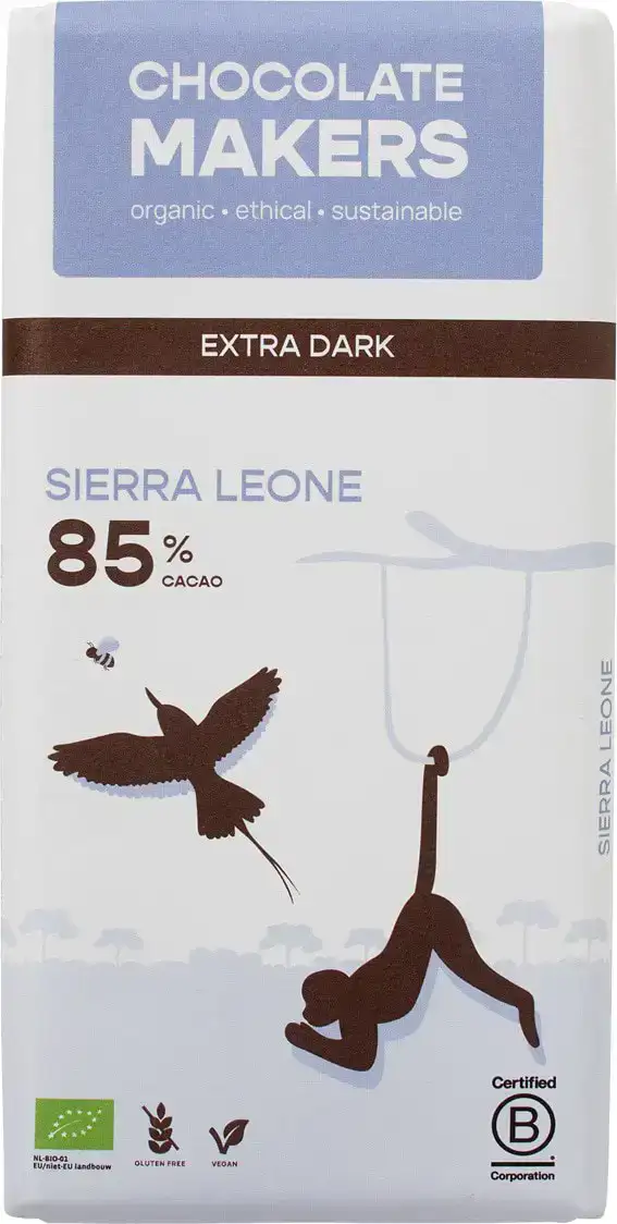 Extra pure chocolade Sierra Leone 85%