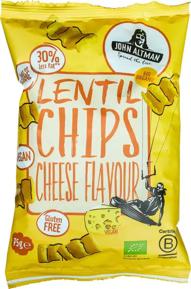 Linzenchips kaas 75 g