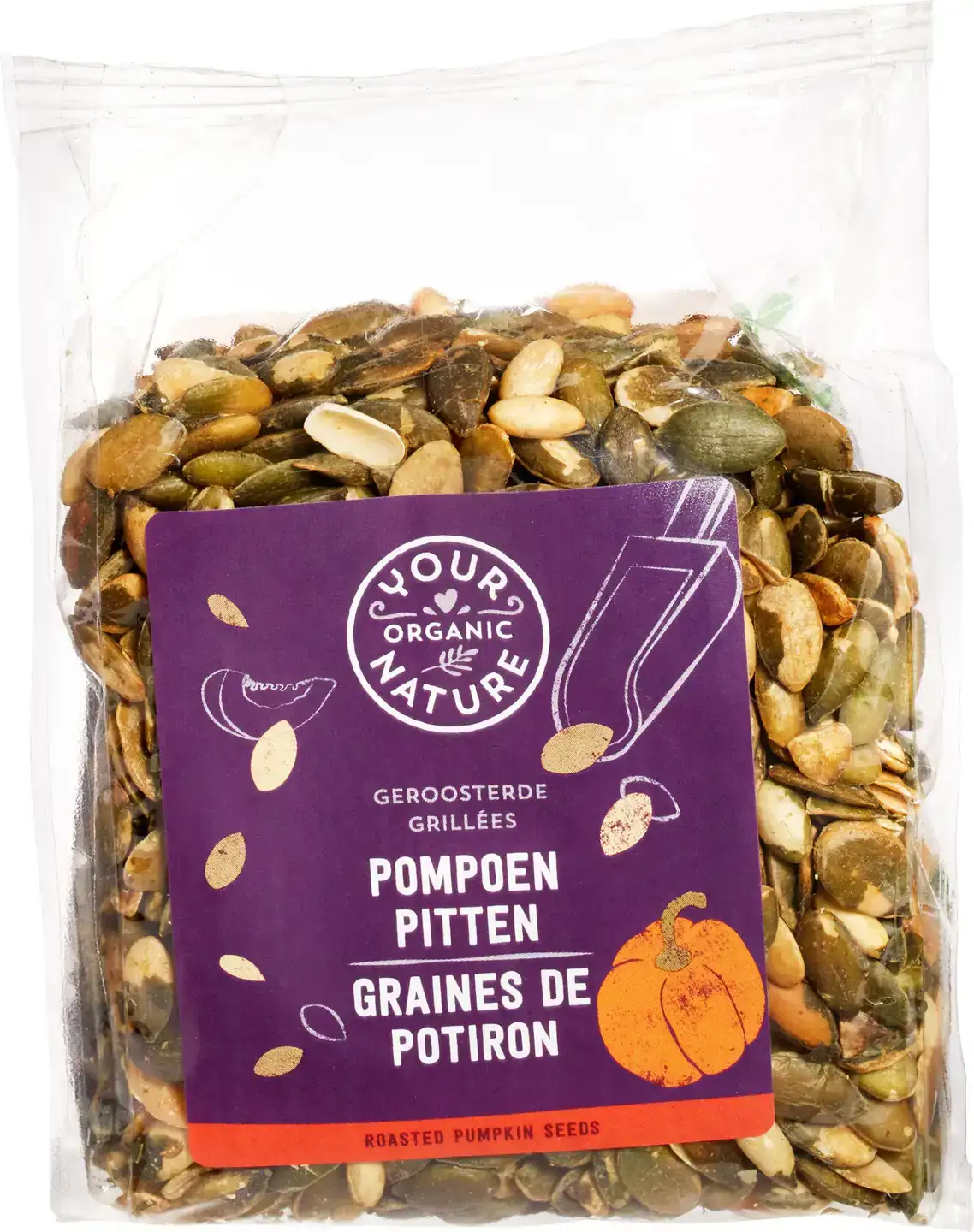 Geroosterde pompoenpitten