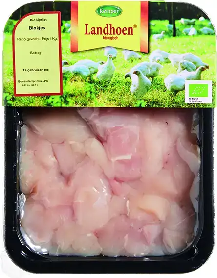 Kipfiletblokjes