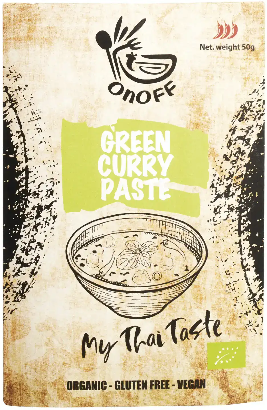 Thaise groene currypasta