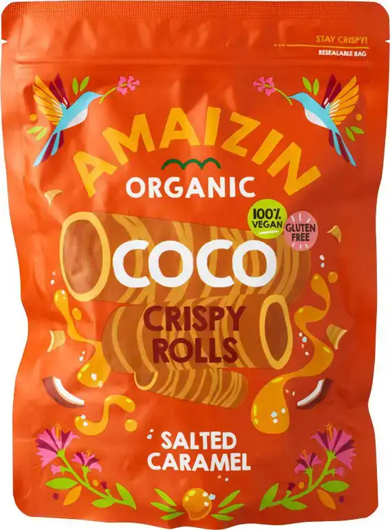 Coco crispy rolls gezouten karamel