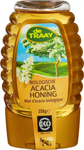 Acaciahoning knijpfles 250 g